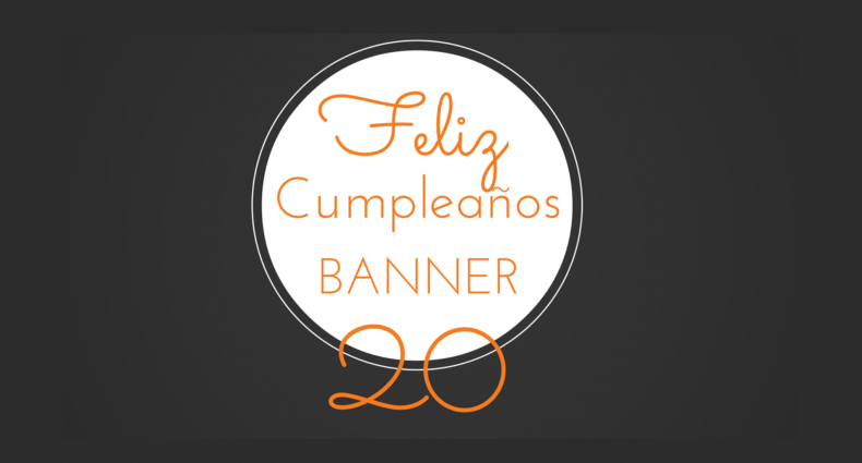 Banner 20 años marketing online